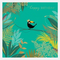 Toucan On A Branch Birthday Card By Sara Miller London